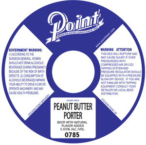 Point Peanut Butter Porter December 2017