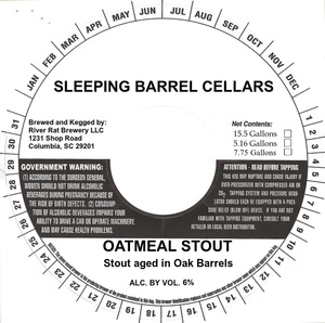 Sleeping Barrel Cellars Oatmeal Stout