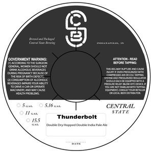 Central State Brewing Thunderbolt