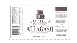 Allagash Brewing Company Curieux December 2017