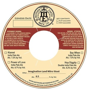 Mother Earth Brew Co Imagination Land Nitro