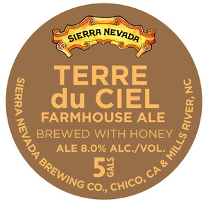 Sierra Nevada Terre Du Ciel Farmhouse Ale December 2017