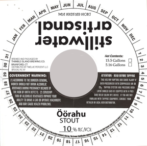 Stillwater Artisanal Oorahu