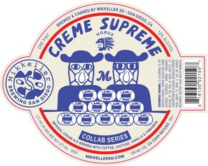 Mikkeller Brewing Creme Supreme December 2017