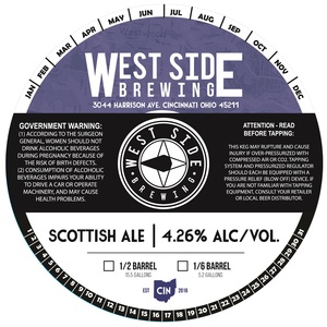 West Side Brewing Scottish Ale
