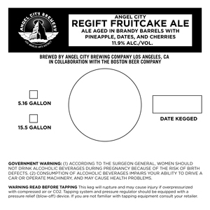 Angel City Regift Fruitcake Ale