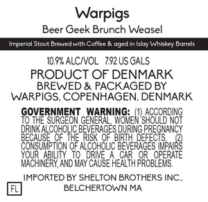 Warpigs Beer Geek Weasel