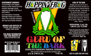 Hoppin' Frog Guru Of The Dark