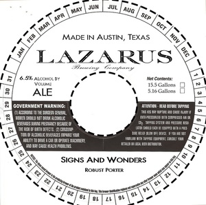 Signs And Wonders 