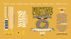 Wiens Brewing Company Fortune Teller El Dorado