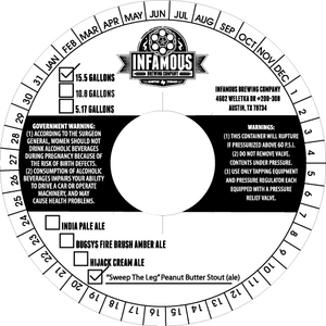 Sweep The Leg Peanut Butter Stout