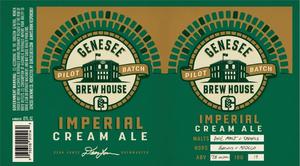Genesee Brew House Imperial Cream Ale December 2017