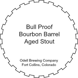 Odell Brewing Company Bull Proof Bourbon Barrel Aged Stout