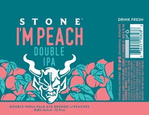 Stone I'm Peach Double Ipa 