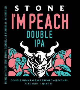 Stone I'm Peach Double Ipa 