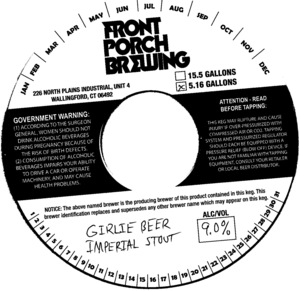 Girlie Beer Imperial Stout