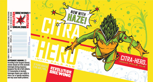 Revolution Brewing Citra Hero Hazy January 2020