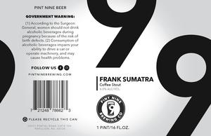 Frank Sumatra Coffee Stout 