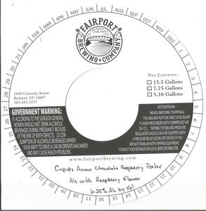 Fairport Brewing Company Cupids Arrow Chocolate Raspberry Porter