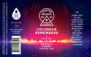 Trimtab Brewing Co. Colossus Remembers January 2020