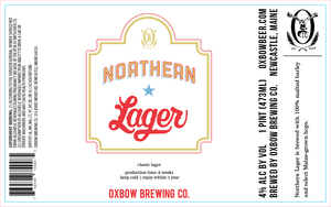Oxbow Brewing Co. Northern Lager