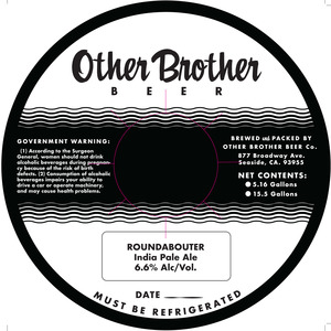 Other Brother Beer January 2020