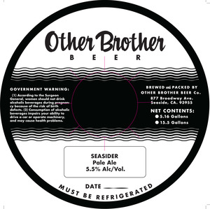 Other Brother Beer January 2020