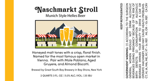 Great South Bay Brewery Naschmarkt Stroll Munich Style Helles February 2020