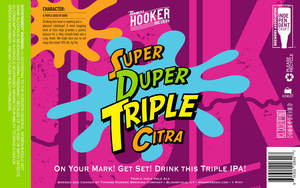 Thomas Hooker Brewing Company Super Duper Triple Citra January 2020