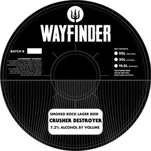 Wayfinder Beer Crusher Destroyer