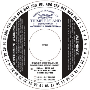 Thimble Island Brewing Company Guilia January 2020