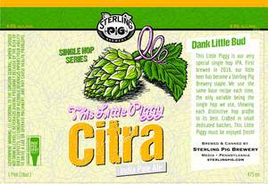 This Little Piggy Citra India Pale Ale January 2020