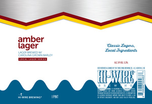 Hi-wire Brewing Amber Lager