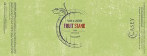 Plum & Cherry Fruit Stand 