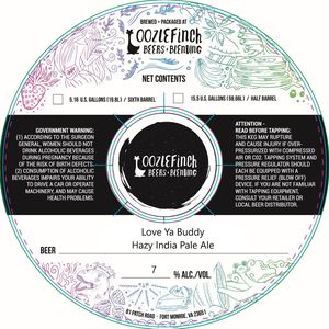 Oozlefinch Beers + Blending Love Ya Buddy