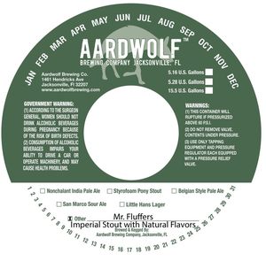 Aardwolf Brewing Company Mr. Fluffers