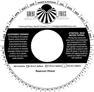 Great Falls Reservoir Pilsner