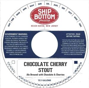 Ship Bottom Brewery Chocolate Cherry Stout