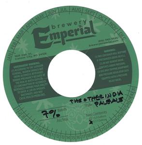 Brewery Emperial The Other India Pale Ale