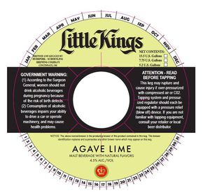 Little Kings Agave Lime March 2020
