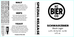 Kc Bier Co. Schwarzbier