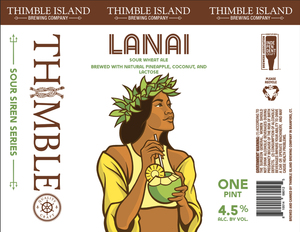 Thimble Island Brewing Company Lanai - Pineapple Coconut Sour
