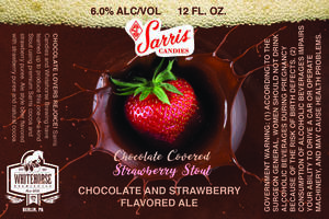 Whitehorse Brewing LLC Chocolate Covered Strawberry Stout February 2020