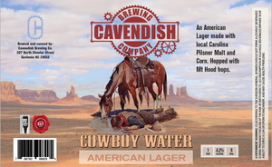 Cowboy Water American Lager February 2020
