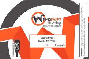 Wind Shift Brewing Coconut Porter