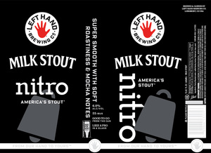 Left Hand Brewing Company Milk Stout Nitro January 2020