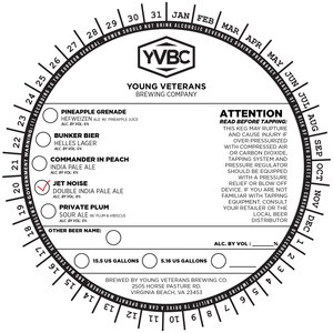 Young Veterans Brewing Co Jet Noise Double India Pale Ale