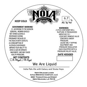 We Are Liquid January 2020