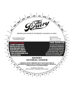 The Bruery Bakery Oatmeal Cookie