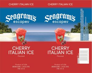 Seagram's Escapes Cherry Italian Ice February 2020